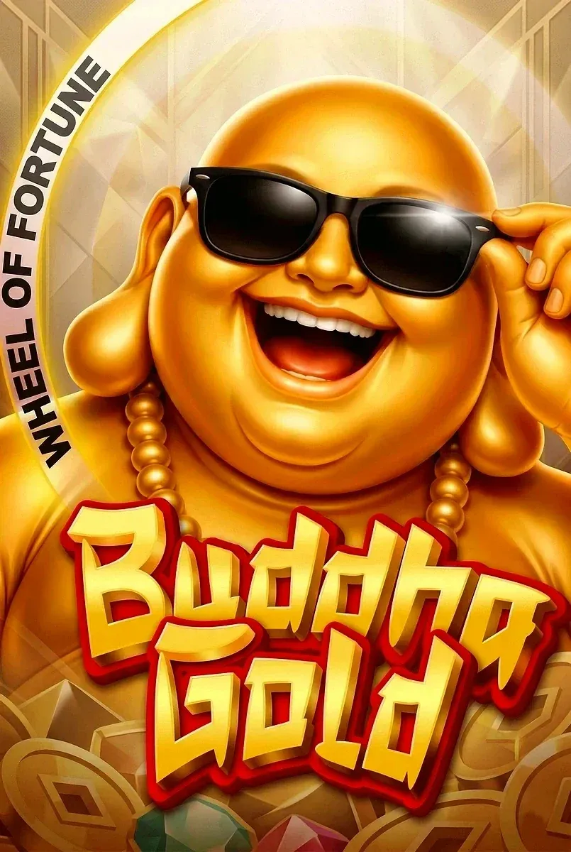 Buddha gold wheel of fortune